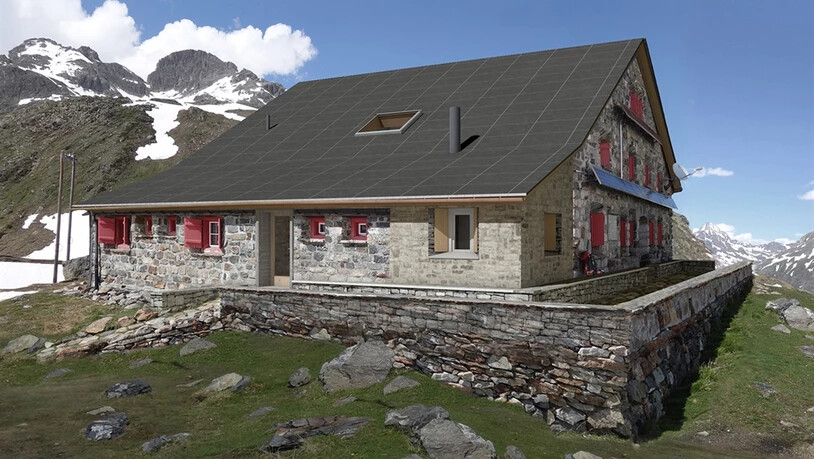 Der Kanton Graubünden unterstützt die Erneuerung die Grialetsch-Hütte finanziell.