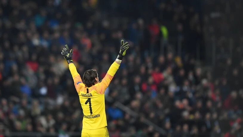 Yann Sommer gefällt es vor dem Tor von Borussia Mönchengladbach so gut, dass er bis 2023 dort bleiben will