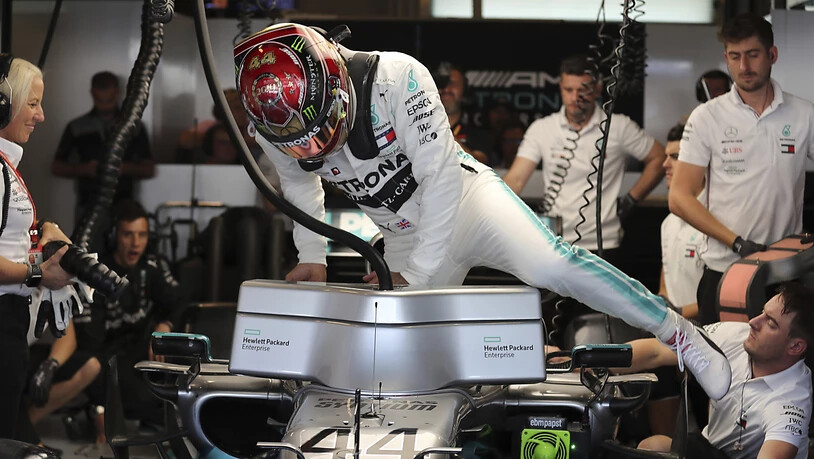 Sicherte sich für das letzte Rennen des Jahres die Pole-Position: Weltmeister Lewis Hamilton