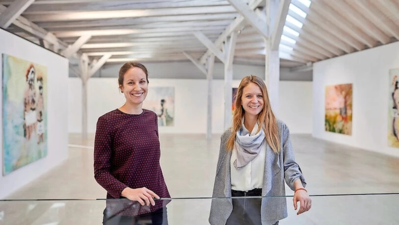 Kreatives Team: Simone Kobler (links) und Céline Gaillard haben sich für das Kunstzeughaus schon einiges ausgedacht.