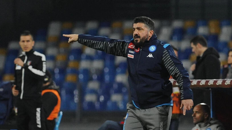 Gennaro Gattuso ist mit einer Heimniederlage als Trainer von Napoli gestartet