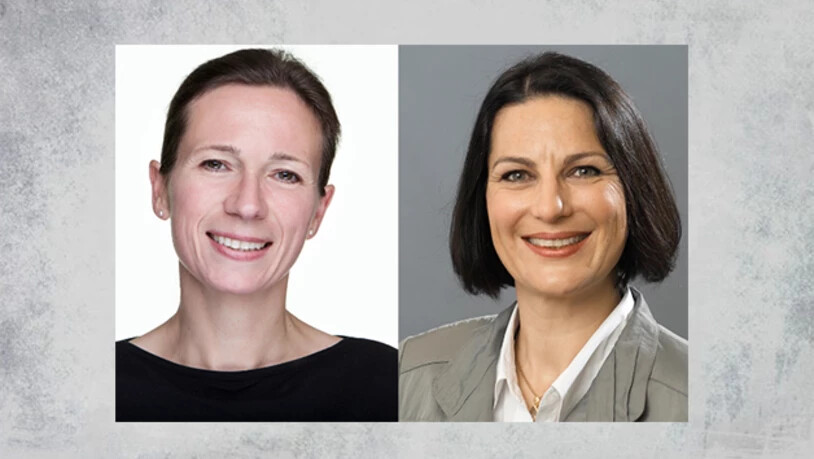Corinna Ariane Schön (links) und Marina Jamnicki Abegg werden ab Februar Kantonsärztinnen sein. 