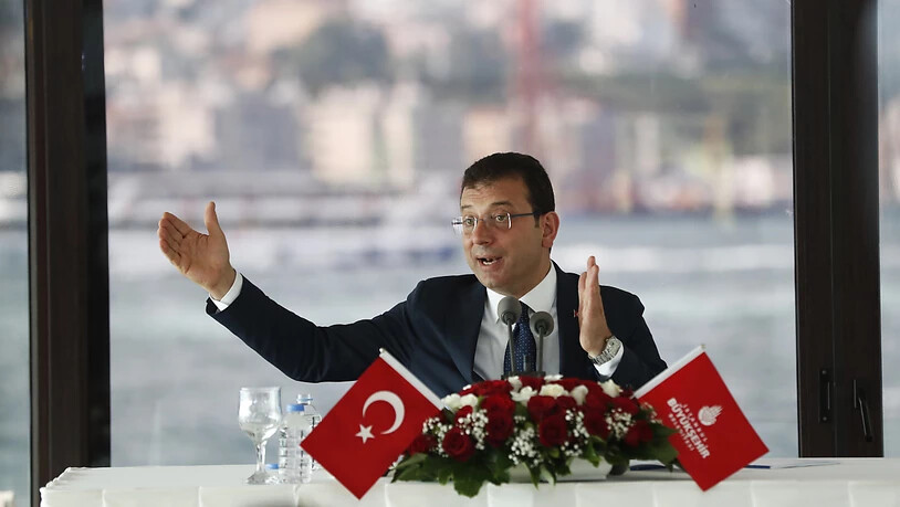 Der Istanbuler Oppositionsbürgermeister Ekrem Imamoglu hat das Kanal-Projekt von Präsident Recep Tayyip Erdogan scharf kritisiert. (Archivbild)