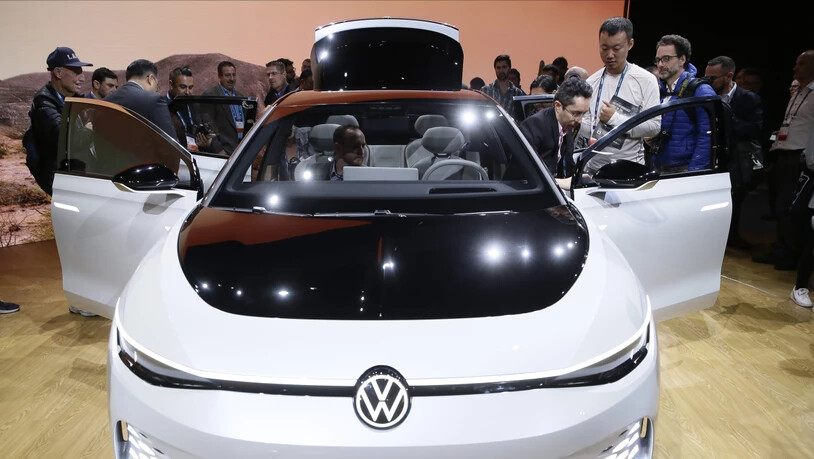 Volkswagen will die E-Mobilität stärken: ein Auto des deutschen Autobauers an der LA Auto Show im vergangenen November (Archivbild).