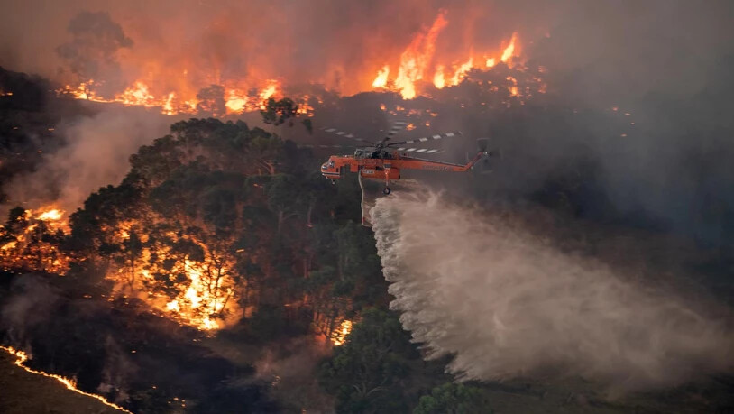 Australien kämpft gegen die weitläufigen Brände.
