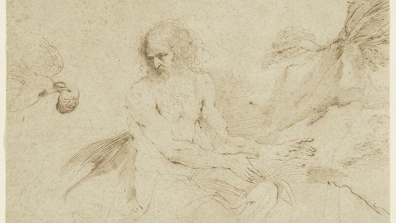 Das Blatt "Der Heilige Paulus von einem Raben gespeist" (um 1650-1655) von Giovanni Francesco Barbieri (genannt Guercino) ist Teil der Ausstellung "Die Poesie der Linie. Italienische Meisterzeichnungen" im Kunsthaus Zürich. Die Ausstellung dauert vom 31…