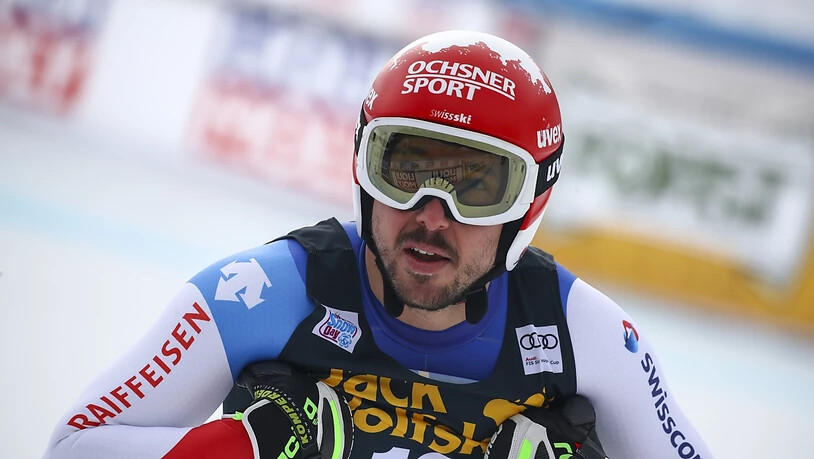 Carlo Janka war im einzigen Training in Garmisch als Neunter bester Schweizer