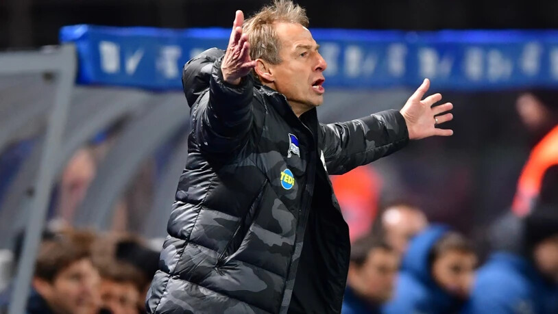 Jürgen Klinsmann stellte sein Amt als Cheftrainer der Hertha nach nur elf Wochen bereits wieder zur Verfügung