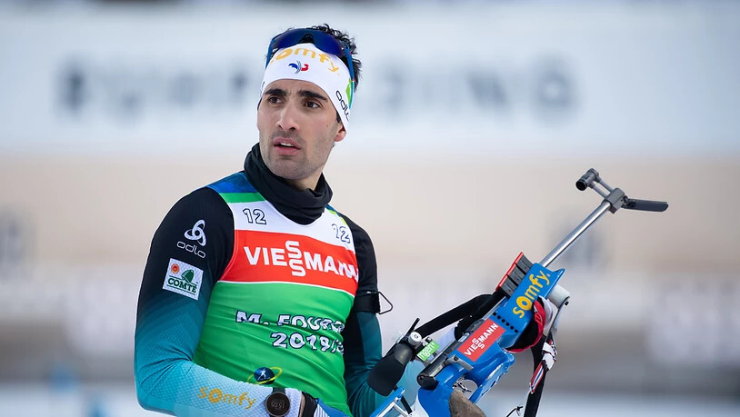Einer der schärfsten Kritiker von Loginow: Frankreichs Biathlon-Star Martin Fourcade