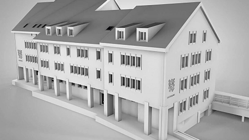 Die Gemeinde Thusis hat das Rathaus als 3D-Modell erstellen lassen. 