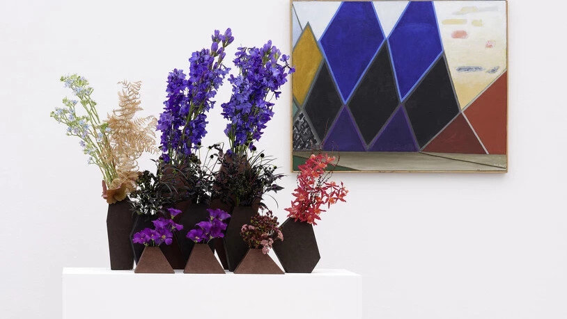 Beim «Flowers to Arts: Blumen für die Kunst» werden Gemälde floral interpretiert und mit Blumen dargestellt.