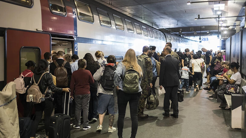 Die SBB haben 2019 täglich 1,3 Millionen Passagiere befördert, so viele wie noch nie. (Archivbild)