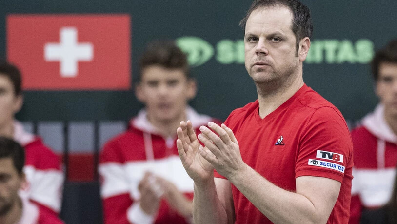 Captain Severin Lüthi und das Schweizer Davis-Cup-Team kennen ihren nächsten Gegner