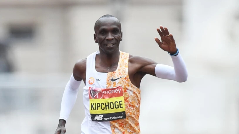 Kann derzeit weder Rennen laufen noch in einer Gruppe trainieren: Marathon-Olympiasieger Elid Kipchoge