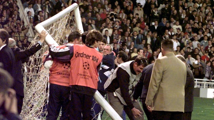 In Madrid fiel am 1. April 1998 das erste Tor schon vor dem Anpfiff