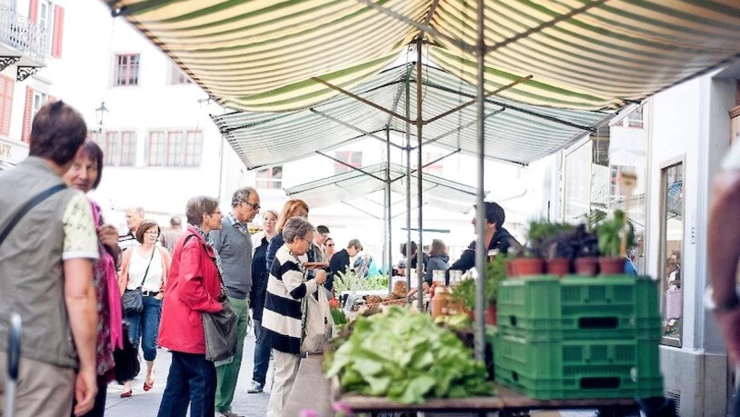 Frisches Gemüse vom Bauern: In der Churer Altstadt wird solches auch diesen Sommer angeboten.