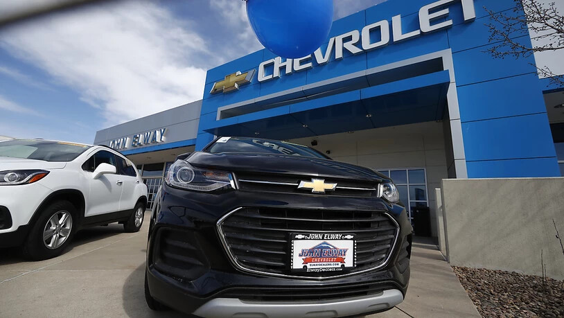 Der Chevrolet-Hersteller GM hat im ersten Quartal deutlich weniger Autos verkauft. (Archivbild)