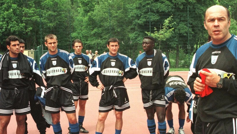 Erste Station als Trainer in der höchsten Schweizer Liga: Von 1993 bis 1997 betreute Christian Gross die Grasshoppers