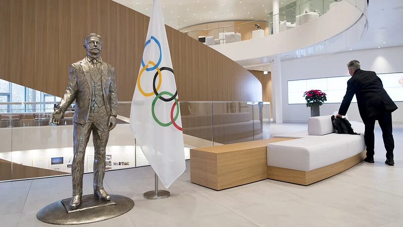 Die Statue von Pierre de Coubertin beim IOC in Lausanne: Vor 120 Jahren deutete noch nichts auf eine Erfolgsgeschichte hin