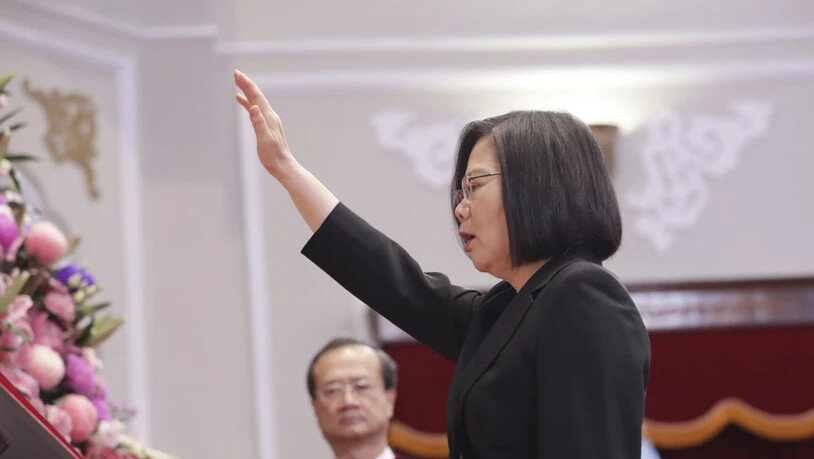 Taiwans Präsidentin Tsai Ing-wen ist am Mittwoch vereidigt worden.