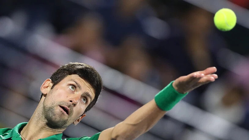 Novak Djokovic will wieder unter Wettkampf-Bedingungen aufschlagen.