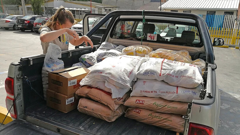 Expertin für Logistik: Anika Wagner ist für das Joner Hilfswerk "Pro Pomasqui" in Ecuador im Einsatz.