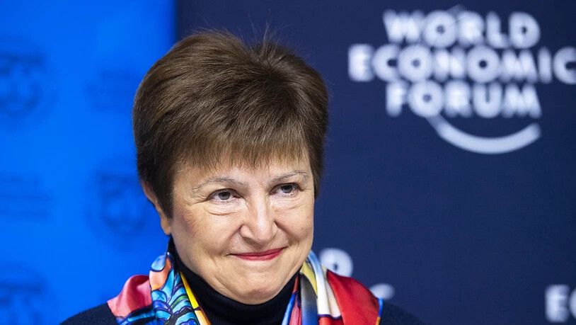 Die Corona-Krise ist für den IWF die ultimative Herausforderung. Im Bild: IWF-Chefin Kristalina Georgieva dieses Jahr am WEF in Davos. (Archivbild)