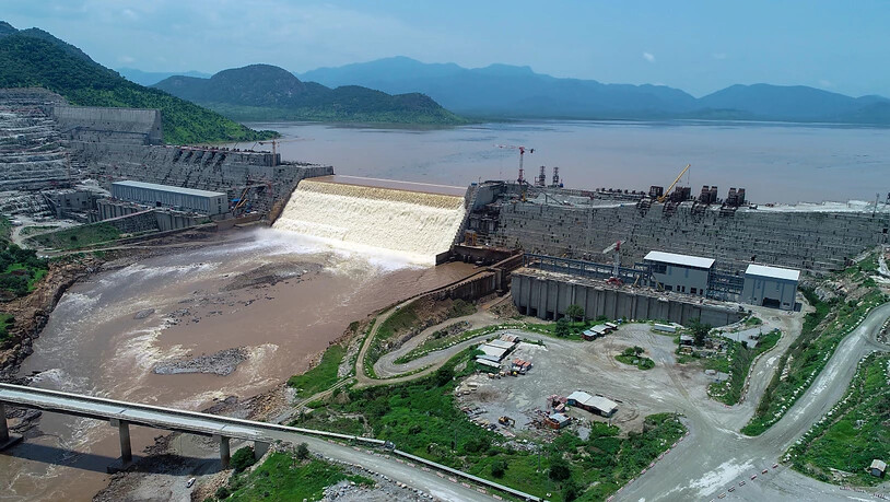Streitobjekt: Der Grand Ethiopian Renaissance Dam auf dem Blauen Nil in Äthiopien. Foto: Yirga Mengistu/Adwa Pictures Plc/dpa
