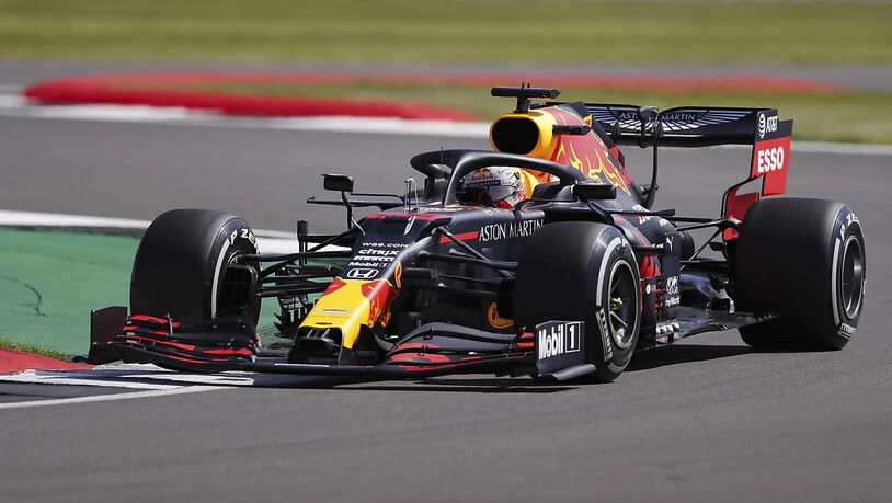 Der Sieger des Jubiläums-GP der Formel 1 in Silverstone heisst Max Verstappen im Red Bull