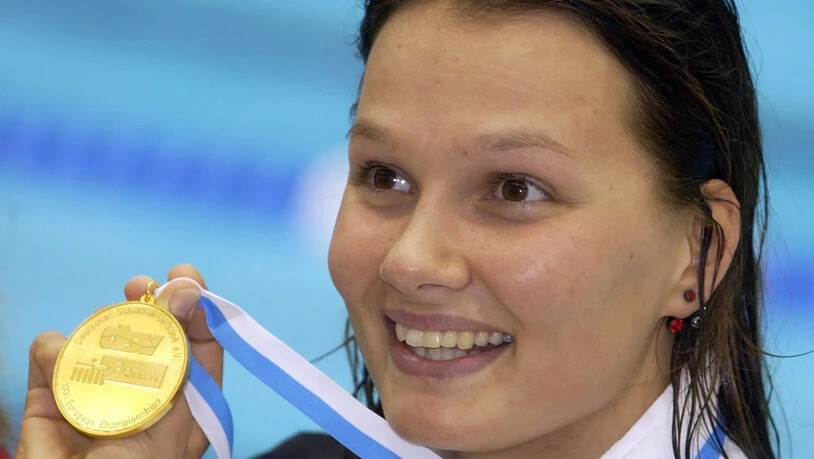 An den Heim-Europameisterschaften in Berlin 2002 räumte Franziska van Almsick gross ab, gewann sechsmal Gold und schwamm über 200 m Crawl Weltrekord