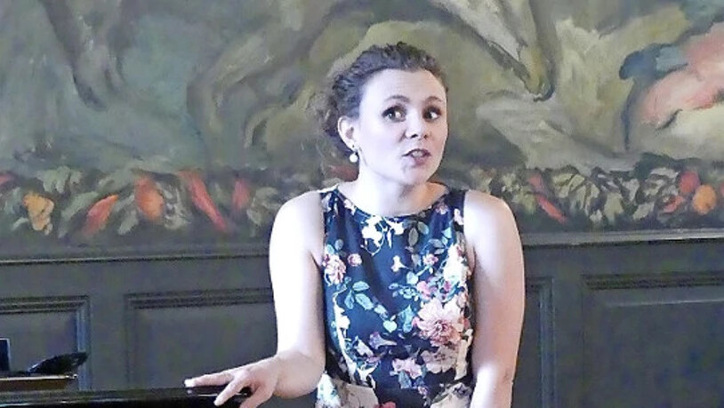 Witzig und keck: Die Sopranistin Samantha Herzog vom Trio Rosato.