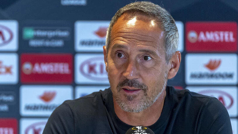 Adi Hütter bleibt zumindest bis 2023 Trainer von Eintracht Frankfurt