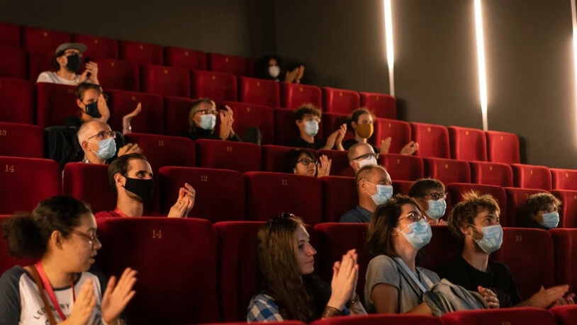 Masken und freie Sitze: Das internationale Animationsfilmfestival "Fantoche" in Baden AG verzeichnete heuer weniger Besucherinnen und Besucher.
