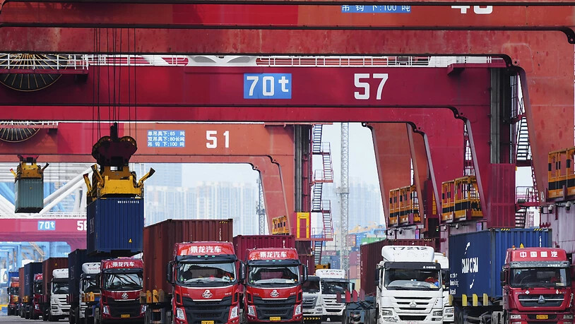 Chinas Exporte sind im August schneller als erwartet gestiegen. (Archiv)