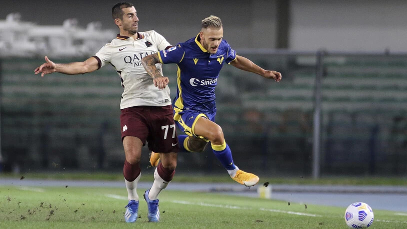 Hellas Verona und die AS Roma trennten sich zum Saisonauftakt torlos