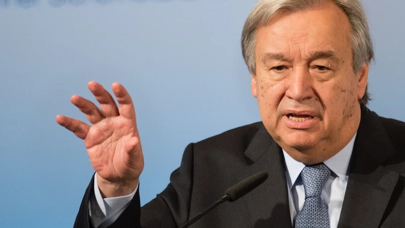ARCHIV - UN-Generalsekretär António Guterres fordert Baku und Eriwan zu einem sofortigen Ende der Kämpfe und der unverzüglichen Rückkehr zu Verhandlungen auf. Foto: Matthias Balk/dpa