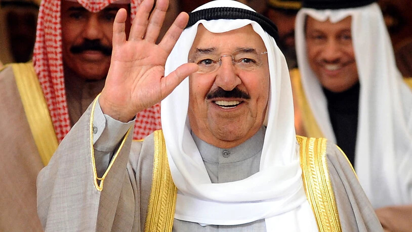 ARCHIV - Scheich Sabah al-Ahmed al-Sabah, Emir von Kuwait, der den ölreichen Staat am Persischen Golf seit 2006 regierte, ist tot. Foto: Raed Qutena/EPA/dpa