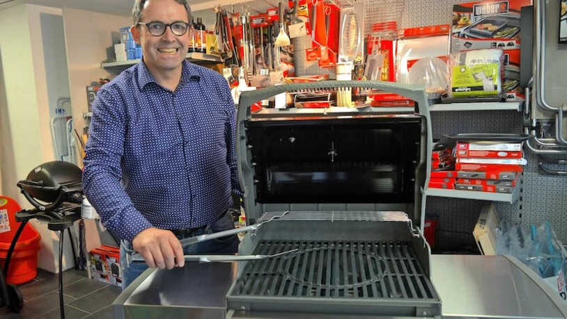 Macht mit: Angelo Ferrari aus Schwanden findet die Auktion eine coole Idee.