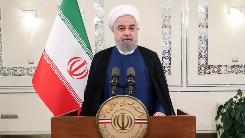 HANDOUT - Hassan Ruhani, Präsident vom Iran. Foto: Iranian Presidency/dpa - ACHTUNG: Nur zur redaktionellen Verwendung und nur mit vollständiger Nennung des vorstehenden Credits