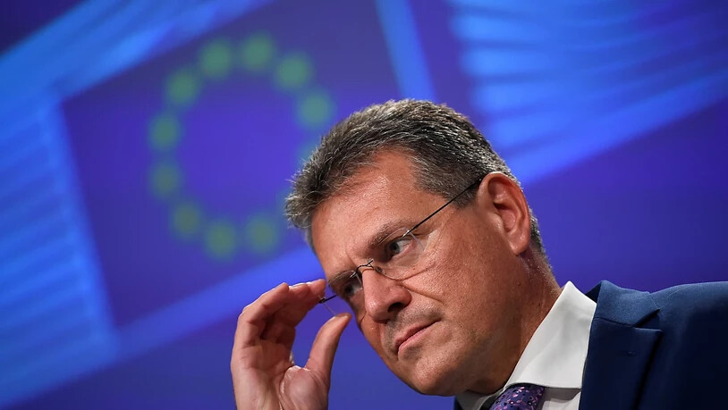 EU-Kommissionsvize Maros Sefcovic. Foto: John Thys/AFP Pool/AP/dpa