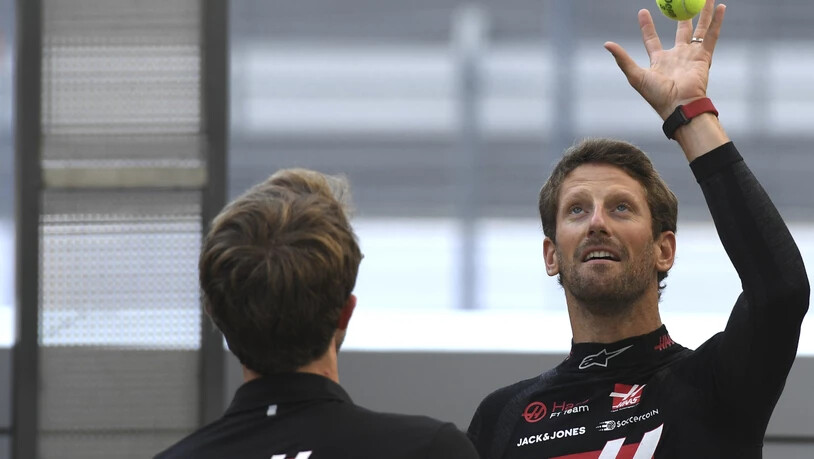 Keine Zukunft beim Team Haas: der Genfer Romain Grosjean