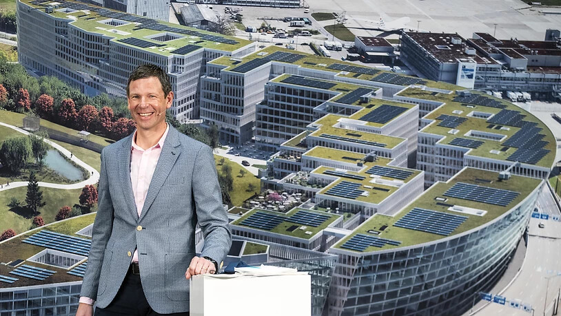 Stefan Feldmann, Leiter des The Circle, spricht über die Eröffnung des neuen Quartiers beim Flughafen Zürich.