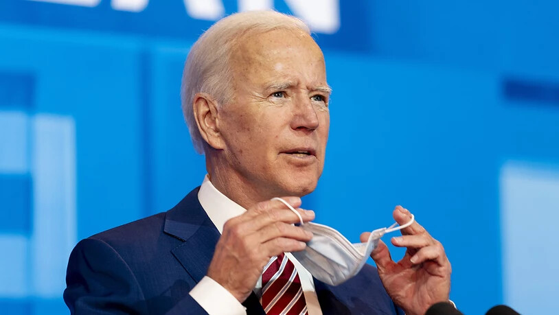 Der neue US-Präsident Joe Biden hat die Bekämpfung der Corona-Pandemie zu den vorrangigen Zielen seiner Präsidentschaft erklärt. Die Zahl der Infizierten und Toten steigt derweil weiter stark an. (Archivbild)