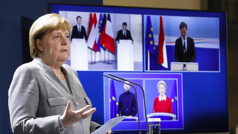 dpatopbilder - Noch bis Ende des Jahres führt Bundeskanzlerin Angela Merkel durch die deutsche EU-Ratspräsidentschaft. Foto: Markus Schreiber/AP POOL/dpa