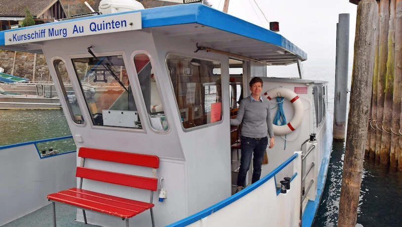 Kapitänin Sonja Keller fährt die «MS Alvier».