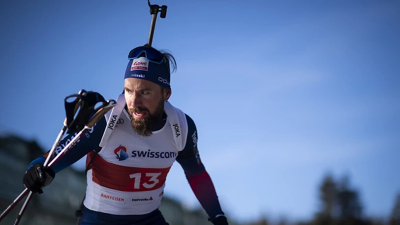 Mitten in der Weltspitze: Benjamin Weger lief beim Weltcup in Kontiolahti erstmals seit zwei Jahren in die Top 4