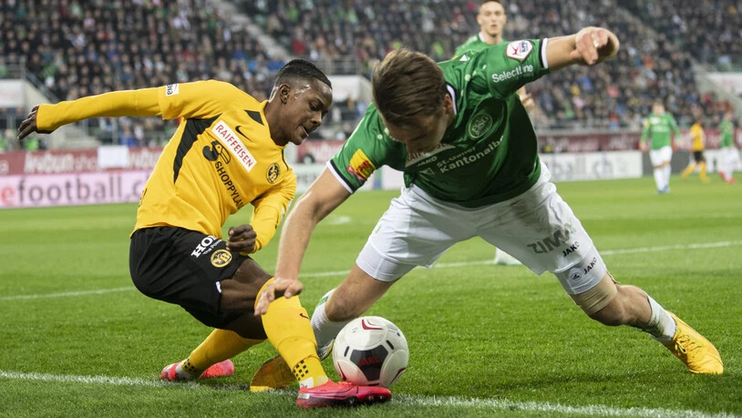 Spektakel pur bei St. Gallen gegen YB: Es war das letzte Spiel, das vor vollen Zuschauerrängen gespielt werden konnte