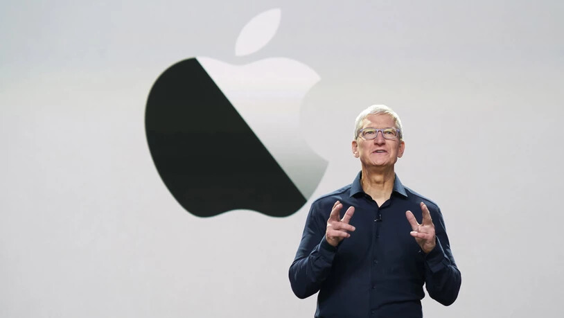 Apple-CEO Tim Cook führt das gemäss Börsenbewertung teuerste Unternehmen der Welt. (Archivbild)