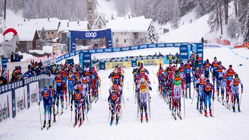 150 Athleten aus 21 Nationen nahmen an der Tour de Ski im Münstertal teil.