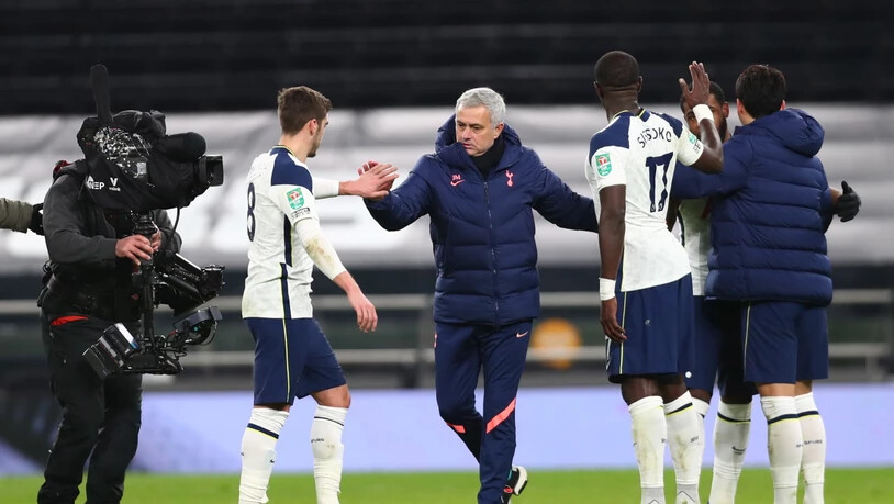 José Mourinho erreicht mit Tottenham den Ligacup-Final